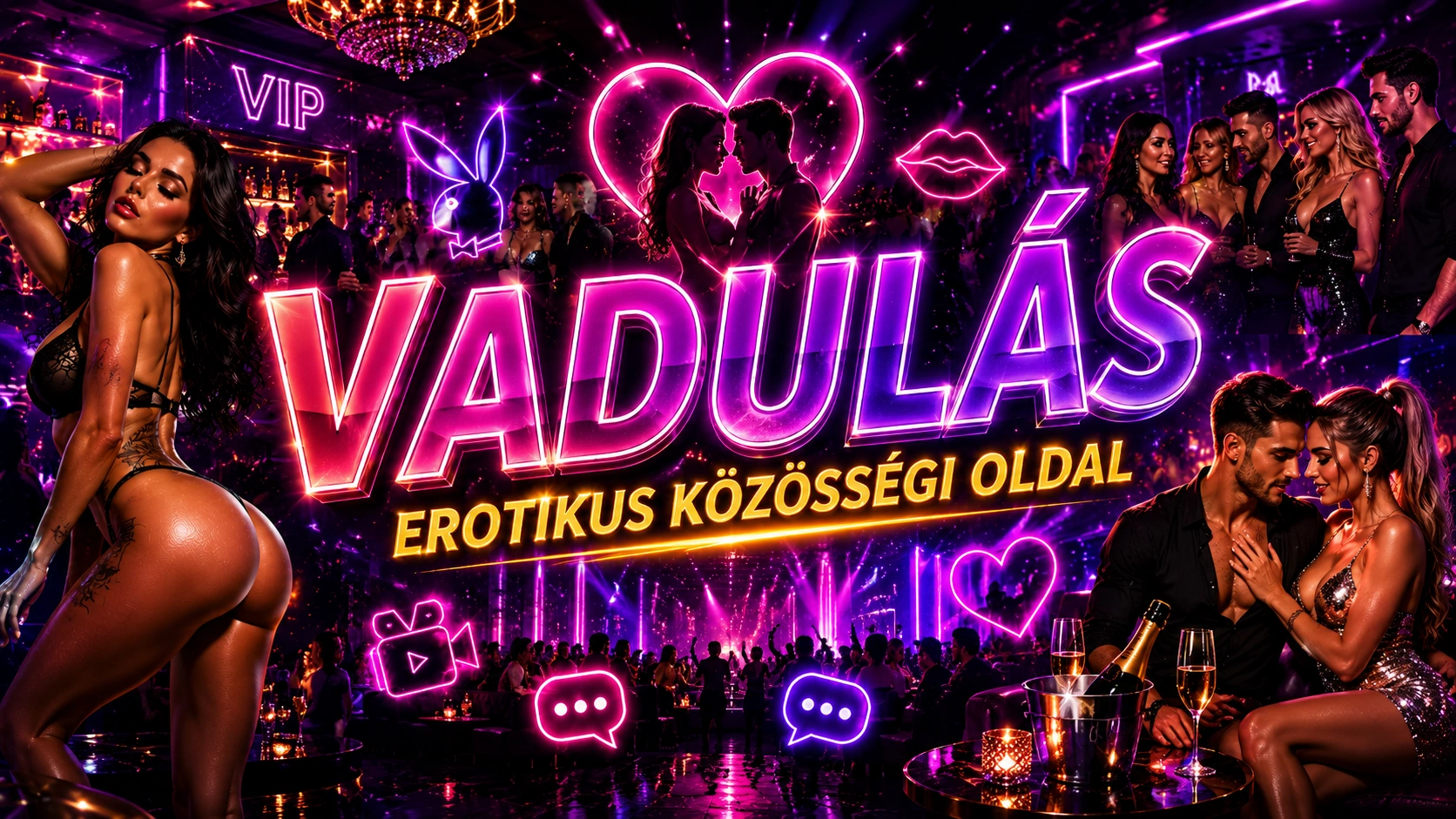 Vadulás erotikus közösségi oldal